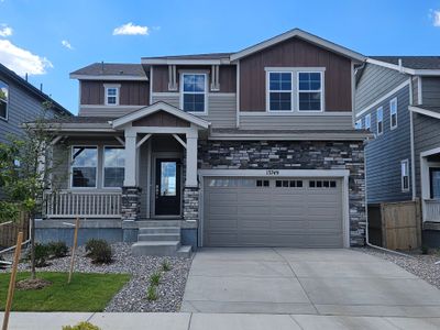 New construction Single-Family house 13749 Daffodil Pt, Parker, CO 80134 plan Braeburn - image
