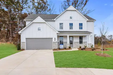 New construction Single-Family house 195 Hickory Grove Ln, Hoschton, GA 30548 plan The Baldwin - image