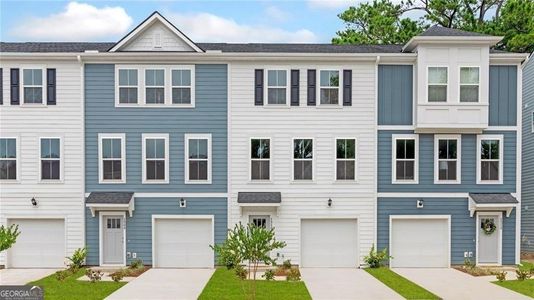 New construction Townhouse house 97 Werner Brook Way Sw, Atlanta, GA 30354 Brookgreen- photo 0