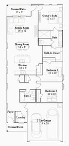 New construction Single-Family house 206 Haynes Ridge Dr, New Caney, TX 77357 plan Aruba - image
