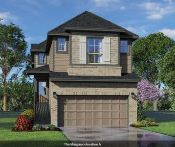 New construction Single-Family house 26277 E Outrider Banks Cir, Montgomery, TX 77316 plan Margaux – Chateau Collection - image