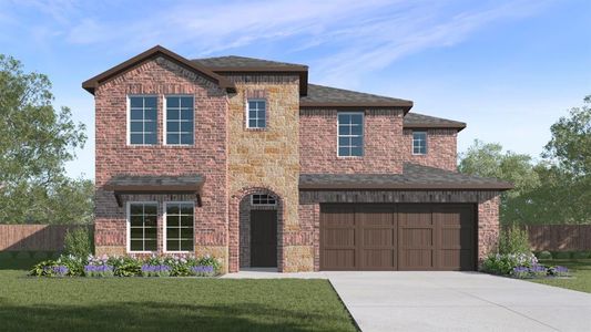 New construction Single-Family house 208 Rita Dr, Princeton, TX 75407 plan Evergreen - image