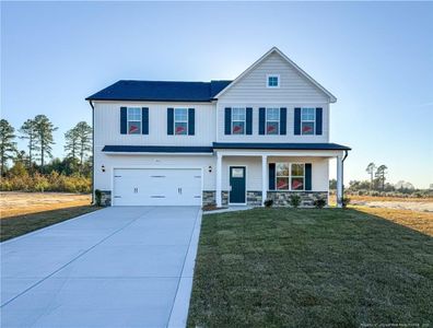 New construction Single-Family house 440 Ashley Heights Dr, Aberdeen, NC 28315 plan Ashemore - image