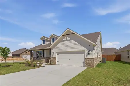New construction Single-Family house 1221 Sabine River Ln, Springtown, TX 76082 plan Burnett - image