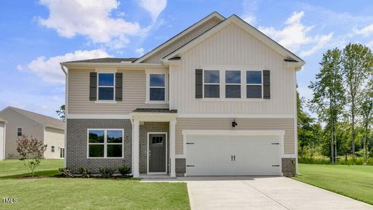 New construction Single-Family house 35 Esther Ct, Lillington, NC 27546 plan Hanover - image