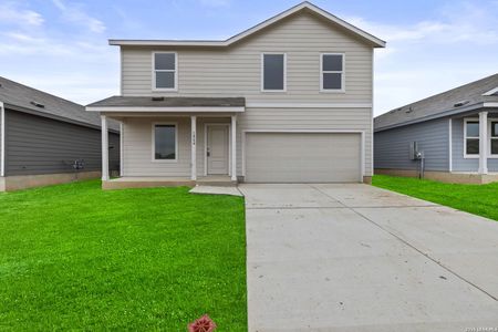 New construction Single-Family house 1866 Stonechat, New Braunfels, TX 78130 plan Littleton - image