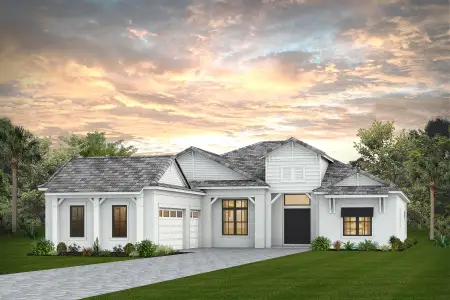 New construction Single-Family house Wellington, FL 33449 plan Ellington - image
