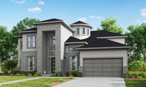 New construction Single-Family house 3806 Texas Redbud, Katy, TX 77493 plan Monticello - image