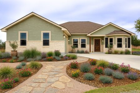 New construction Single-Family house 110 Moses Hughes, Blanco, TX 78606 - image