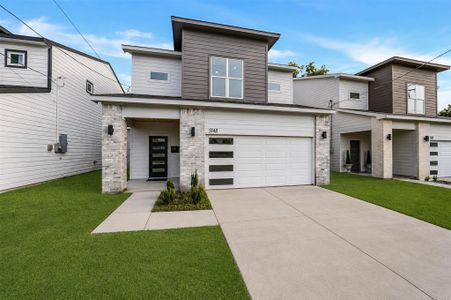 New construction Single-Family house 514 Melbourne St, Unit B, Houston, TX 77022 - image