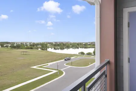 New construction Condo house 7545 Laureate Blvd, Unit 7404, Orlando, FL 32827 plan Bradford - image