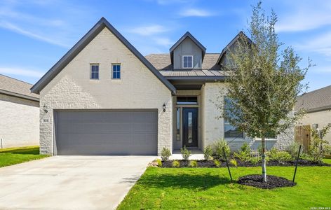 New construction Single-Family house 331 Mountain Oak, Castroville, TX 78009 plan Lauren - image