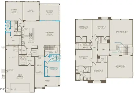 New construction Single-Family house 6980 W Hedge Hog Pl, Peoria, AZ 85383 Willowbrook- photo 0