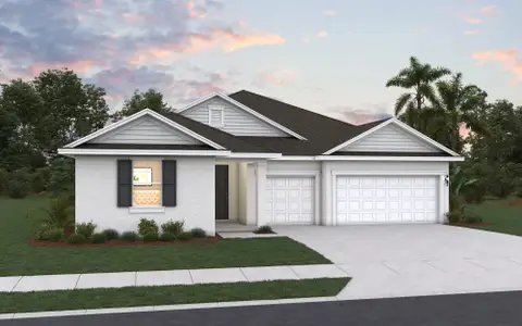 New construction Single-Family house 7495 Sea Manatee St, Parrish, FL 34219 plan Arlington - 19108 - image