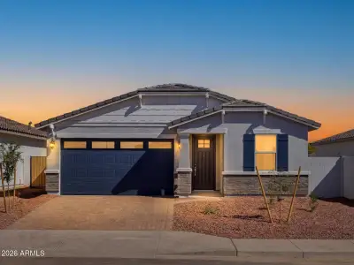 New construction Single-Family house 24596 W Grove St, Buckeye, AZ 85326 plan Leslie - image