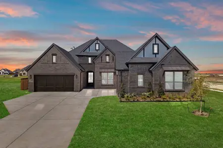 New construction Single-Family house 257 Wheatgrass Rd, Waxahachie, TX 75165 plan Crockett - image