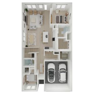 New construction Single-Family house Newark, TX 76071 plan Tigris II - image 4