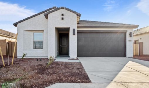 New construction Single-Family house 3841 S 233Rd Ln, Buckeye, AZ 85326 Clyde- photo 1 1