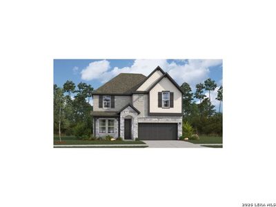 New construction Single-Family house 10520 Bricewood Park, Helotes, TX 78023 plan Hudson - image
