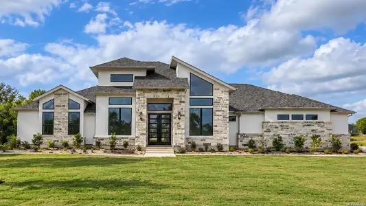 New construction Single-Family house 1014 Sirockham Blvd, Bulverde, TX 78163 plan 3716A - image