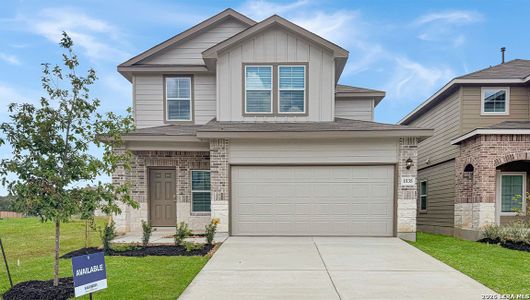 New construction Single-Family house 1535 Esmeralda Grv, San Antonio, TX 78253 plan The Hanna - image