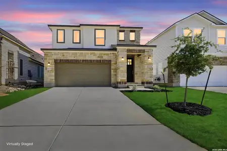 New construction Single-Family house 14746 Prairie Clover, San Antonio, TX 78253 plan Sequoia - image