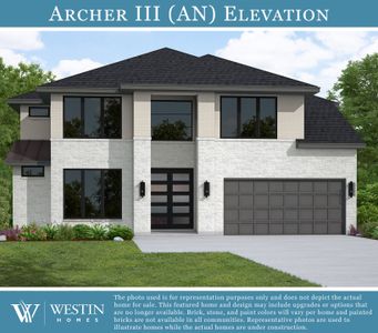 New construction Single-Family house 418 Sunlight Rise Rd, Richmond, TX 77406 plan The Archer III - image