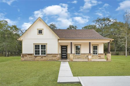 New construction Single-Family house 21678 County Rd 3749D, Cleveland, TX 77327 - image