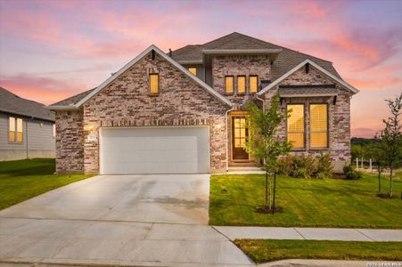 New construction Single-Family house 211 Foxtail Woods, Cibolo, TX 78108 plan Goodrich (2493-CV-40) - image