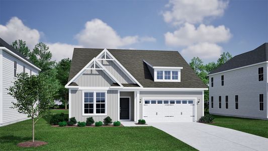 New construction Single-Family house 1018 Bell Heather Rd, Durham, NC 27703 plan Davis - Vanguard Collection - image
