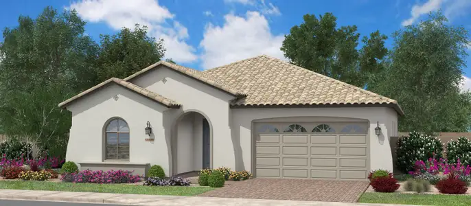 New construction Single-Family house 3220 W Santa Rosa Rd, San Tan Valley, AZ 85144 plan Harris Beach - image
