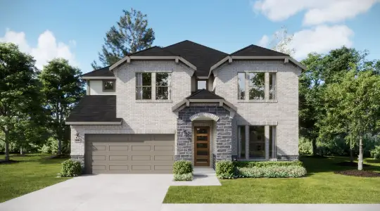 New construction Single-Family house 2200 Shamrock Ln, Weatherford, TX 76085 plan Canvas - image