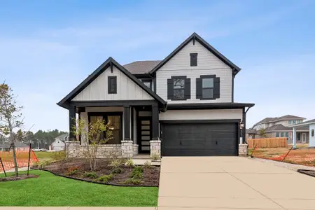 New construction Single-Family house 2327 Verano St, Todd Mission, TX 77363 plan The El Paso - image
