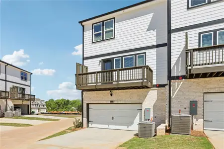 New construction Townhouse house 6350 Pinin Pl, Cumming, GA 30041 plan Jordan End Unit - image