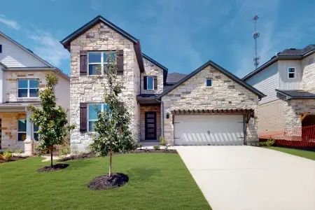 New construction Single-Family house 921 Purmela St, Leander, TX 78641 plan Balcones II - Signature II Series - image