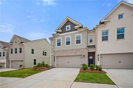 New construction Townhouse house 835 Eagle Ave, Riverdale, GA 30296 plan Luca - image