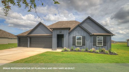 New construction Single-Family house 409 Kolbo Crossing Cv, Lockhart, TX 78644 The Coleman- photo 0
