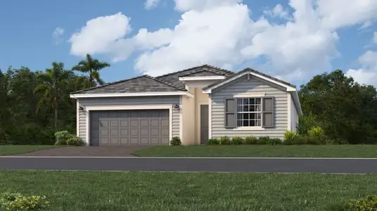 New construction Single-Family house 7793 Lakes Edge Ln, Port Charlotte, FL 33981 plan Trevi - image