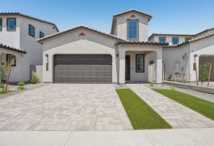 New construction Single-Family house 10430 E Unger Ave, Mesa, AZ 85212 plan 3002 Elevation A - image
