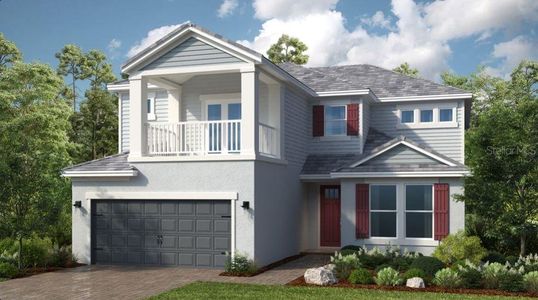 New construction Single-Family house 1678 Trailhead Ln, Zephyrhills, FL 33541 plan Barbados - image