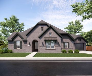 New construction Single-Family house 109 Cross Timbers St, Azle, TX 76020 plan Vienna II - image
