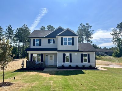 New construction Single-Family house 434 Olde Place Drive, Zebulon, NC 27597 - photo 0