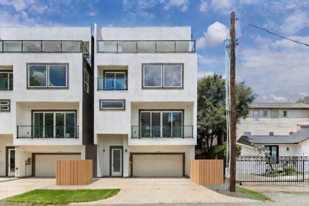New construction Townhouse house 1607 Utah St, Houston, TX 77007 - image
