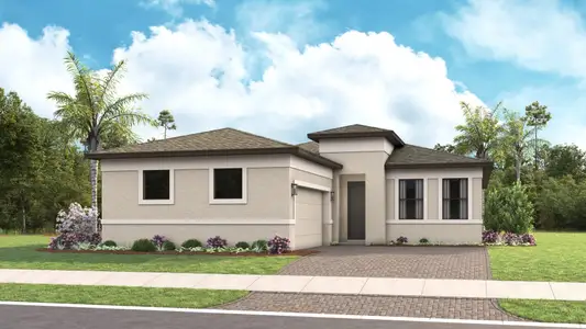 New construction Single-Family house 1400 Bellagio Lp, Tavares, FL 32778 plan Gwen - image