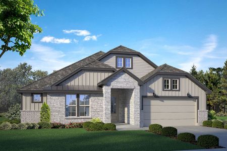 New construction Single-Family house 15168 Cactus Bloom Ct, College Station, TX 77845 plan Brighton - image