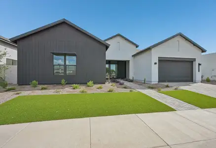 New construction Single-Family house 2451 E Aquarius Pl, Chandler, AZ 85249 plan 6001 Elevation V - image