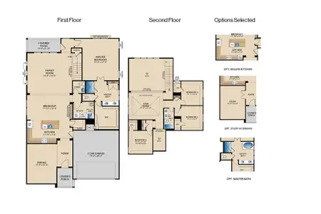 New construction Single-Family house 2306 Wheatgrass Wy, Melissa, TX 75454 plan Richardson - image