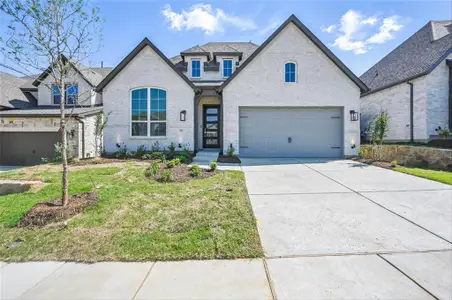 New construction Single-Family house 1912 Cannon Ct, Aubrey, TX 76227 Davenport Plan- photo 0