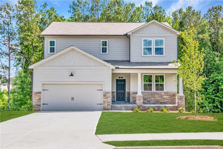 New construction Single-Family house 40 Brookstone Park E, Acworth, GA 30101 Fulton II- photo 0