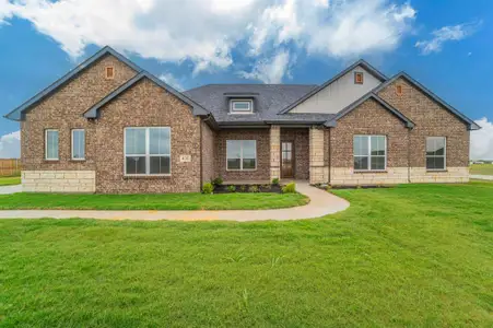New construction Single-Family house 430 Harvest Time Ln, Venus, TX 76084 plan Stockyard - image